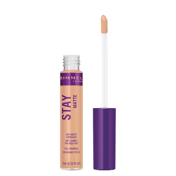 Rimmel London 111 Fair Stay Matte Concealer 0.23 fl oz Full Coverage NEW - Picture 2 of 4